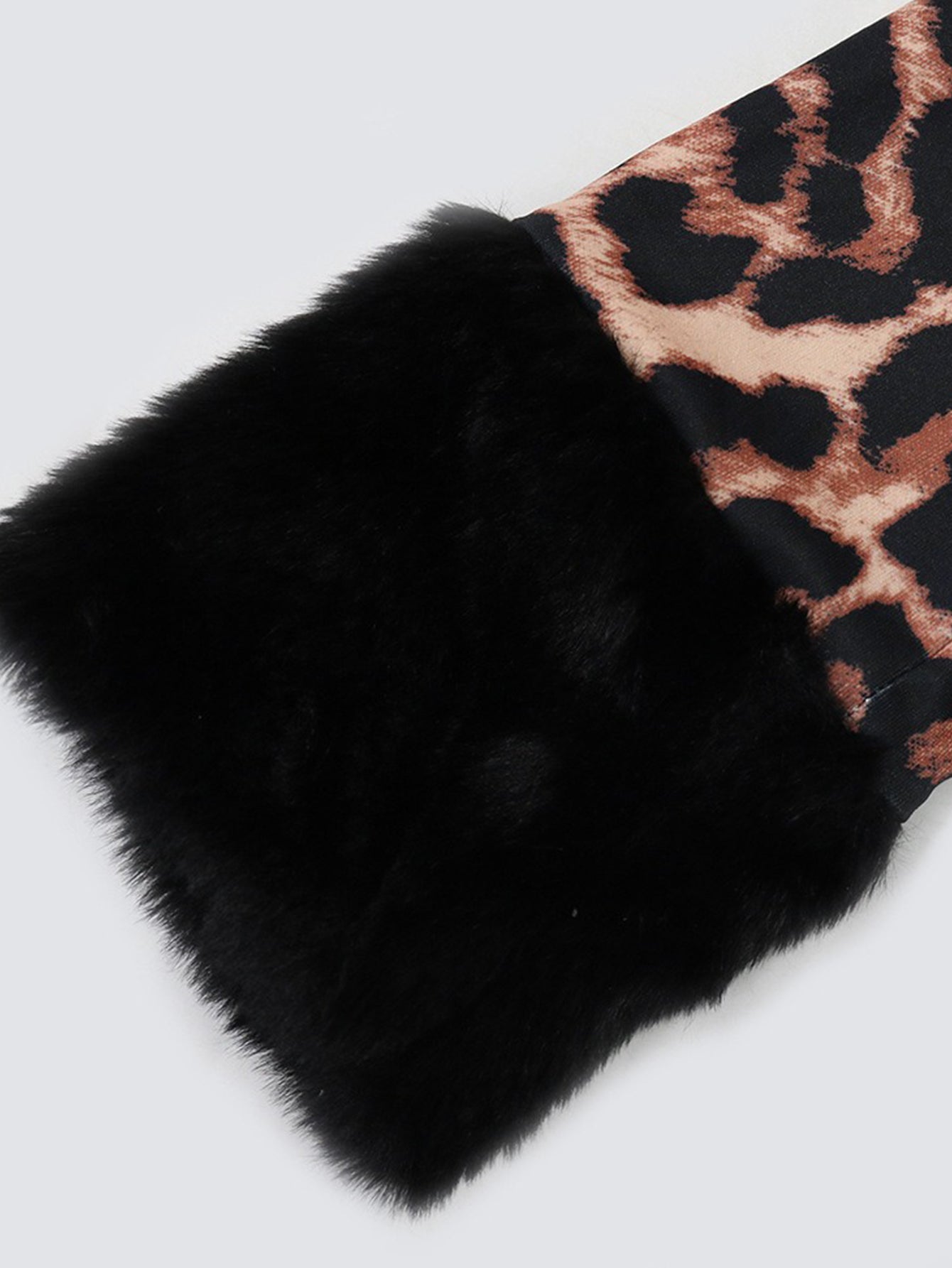 Chic Leopard Print Top & Dress Set