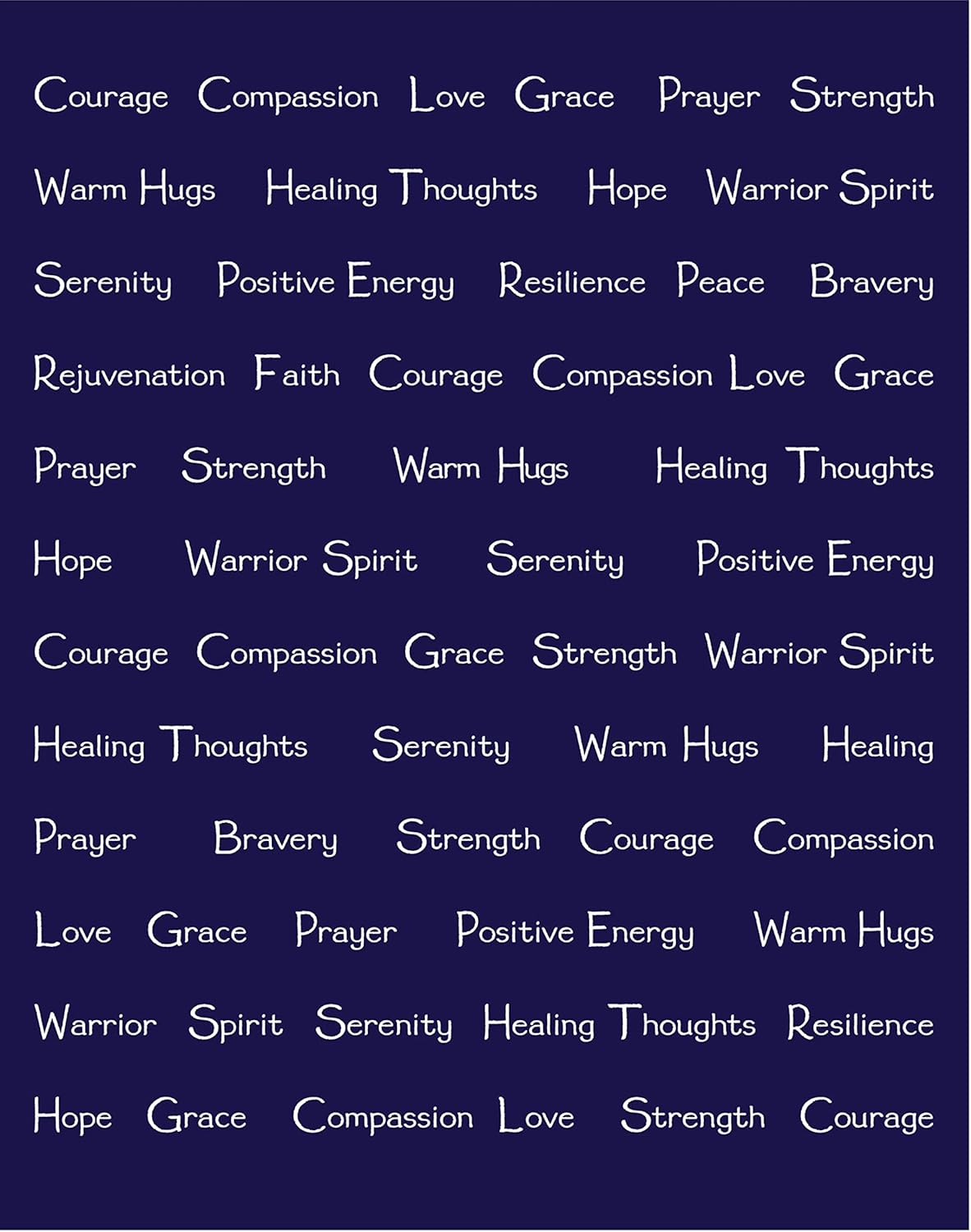 Love print soft and comfortable blanket