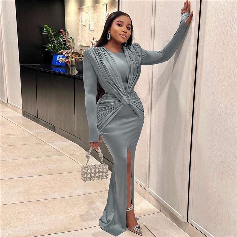 Women's Long-sleeved Dresses