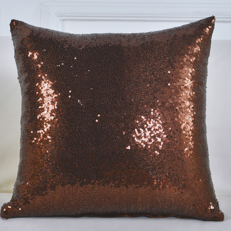 Sofa Pillow, Sequin Cushion Cover, Office Lumbar Support, Car Backrest, Headboard Pillow