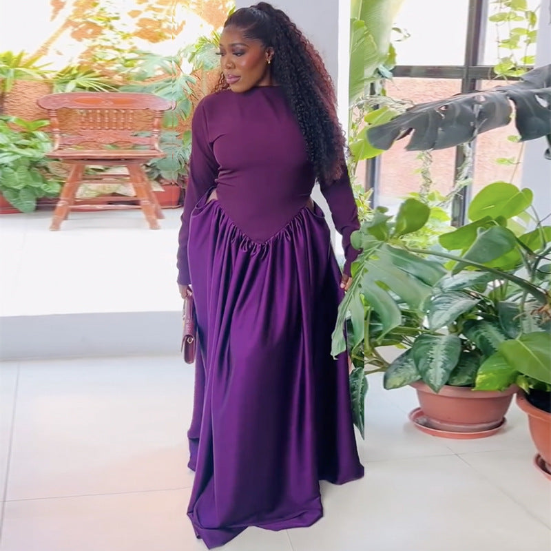 Stylish And Elegant Patchwork Dress