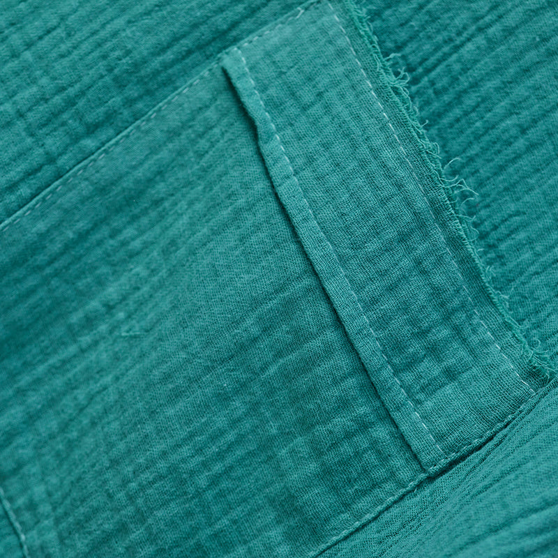 Casual V-neck Pocket T-shirt