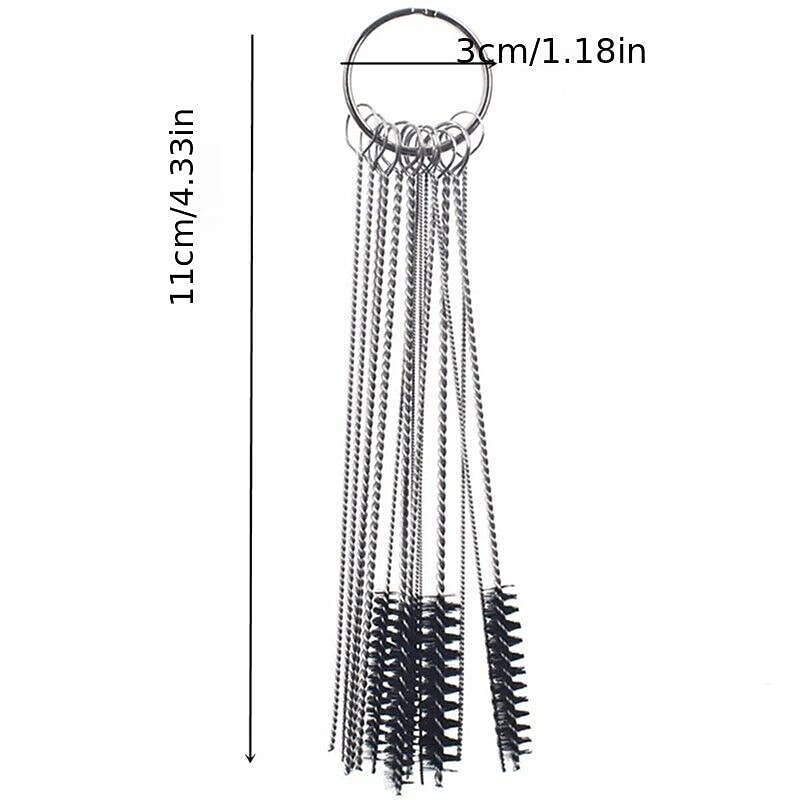 15Pcs Tools Brushes Car And Motorcycle Carburetor Cleaning Needle Set Stainless Steel Dirt Ejector Tool Brush Carburetor Parts 2024 - $6.99