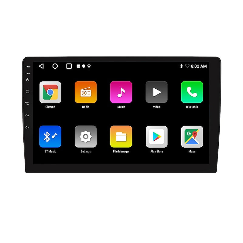 Android 12 2 Din for Universal Car Radio Multimedia Player GPS Navigation Car Audio Stereo Head Unit 10.1 Inch Speakers wifi 2024 - GBP £75