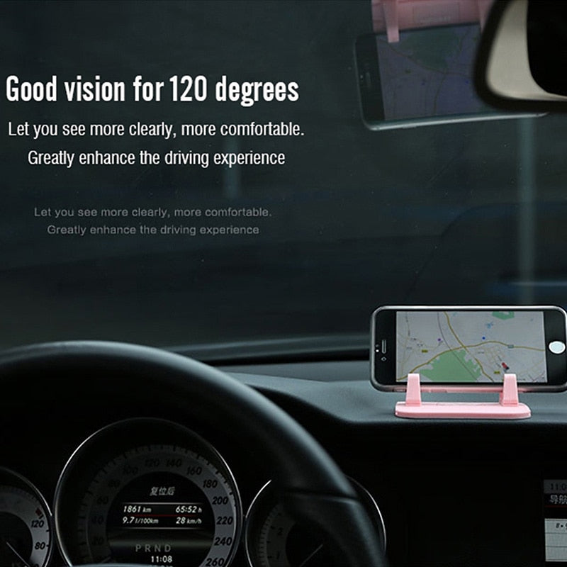 Universal Phone Holder for Car Phone Desktop Non-slip Bracket Car Phone Holder For iPhone Samsung no Magnetic attraction 2024 - $4.99