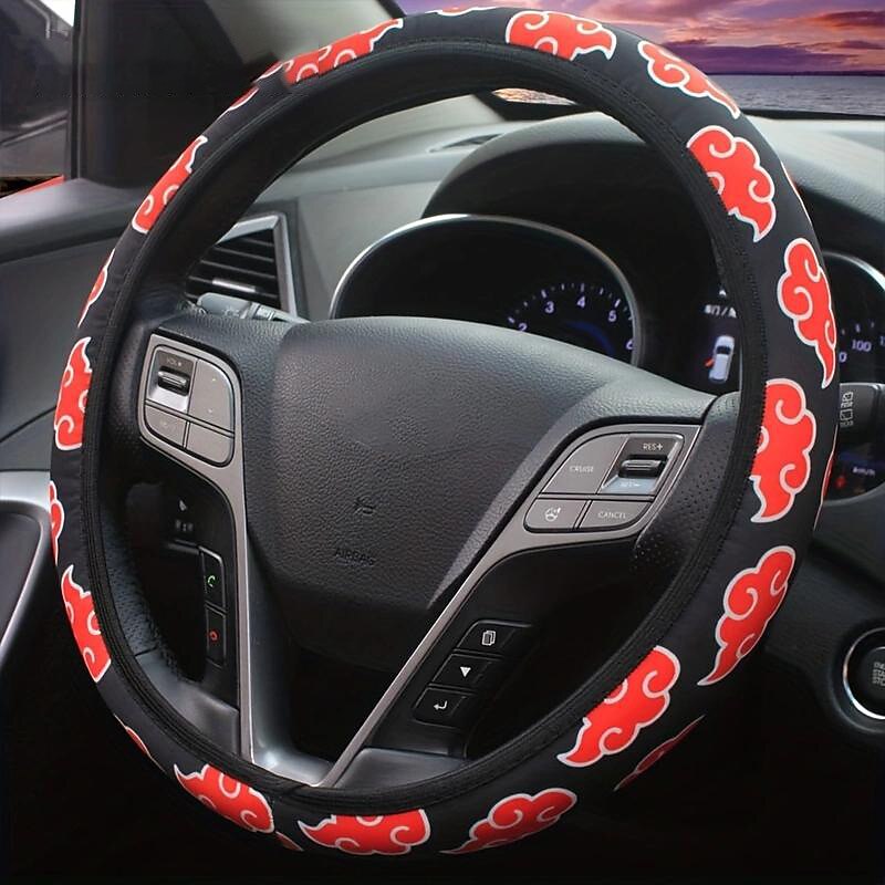 1 PCS Faux Leather Car Steering Wheel Cover Easy to Install Universal Fit For 141/2-15 2024 - $7.99