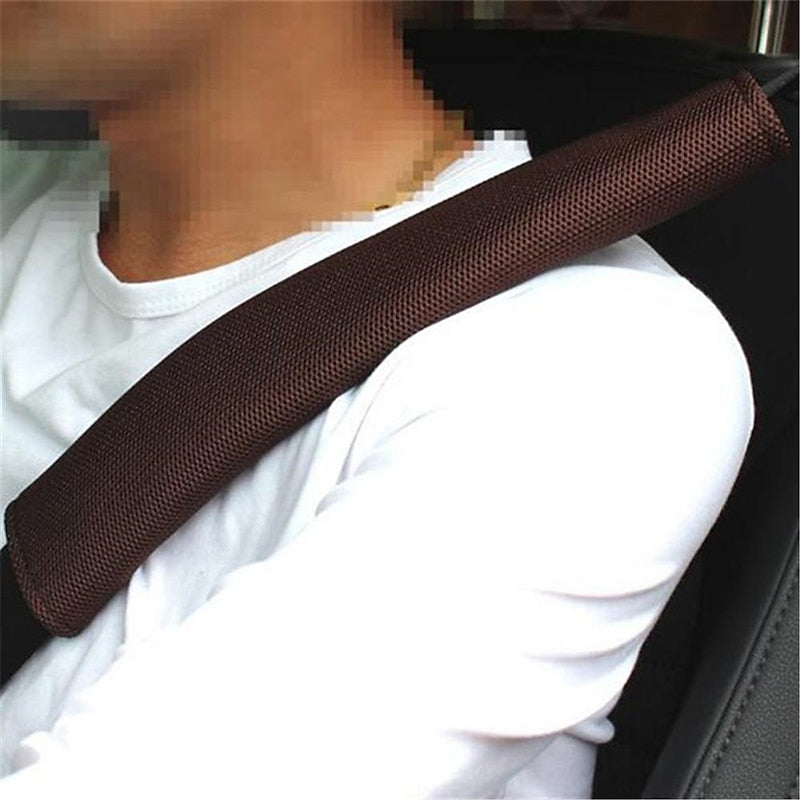 StarFire 2Pcs Breathable Car Safety Belt Cover Seat Belt Pad Sandwich Seat Belt Shoulder Pads Auto Seatbelt Shoulder Protective Strap Pad 2024 - GBP £