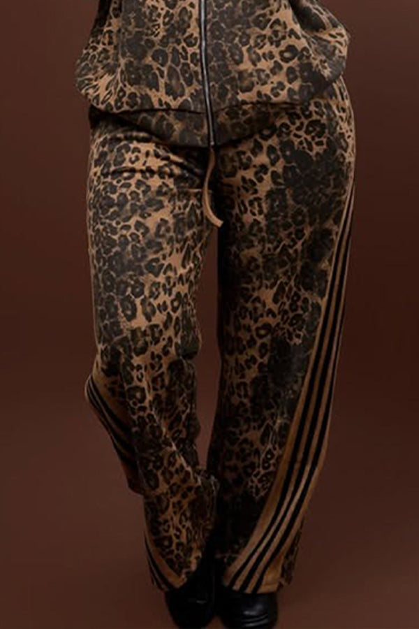 Fashion Leopard Print Pants