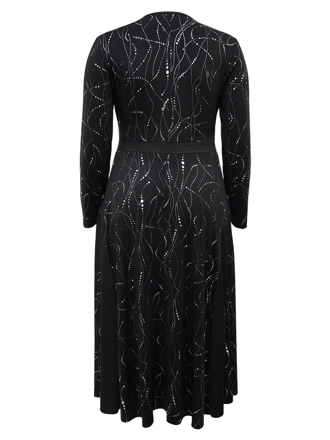 Fashion Figure Graphic A-line Dress