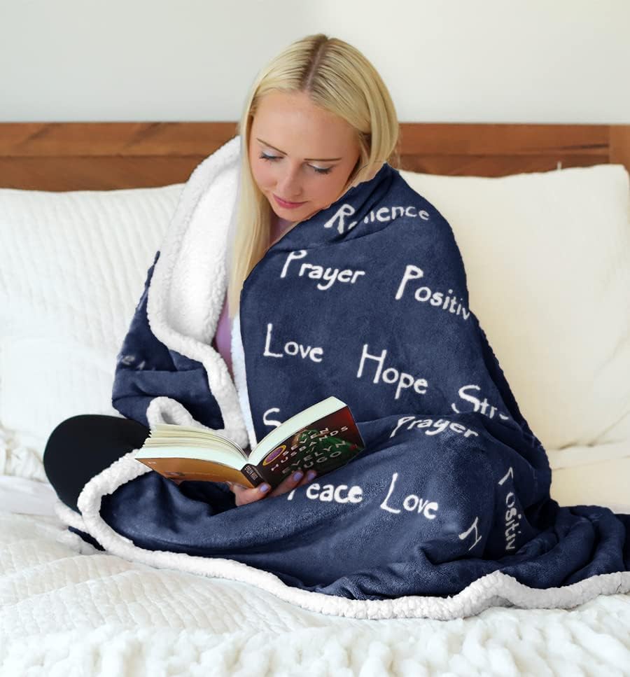 Love print soft and comfortable blanket