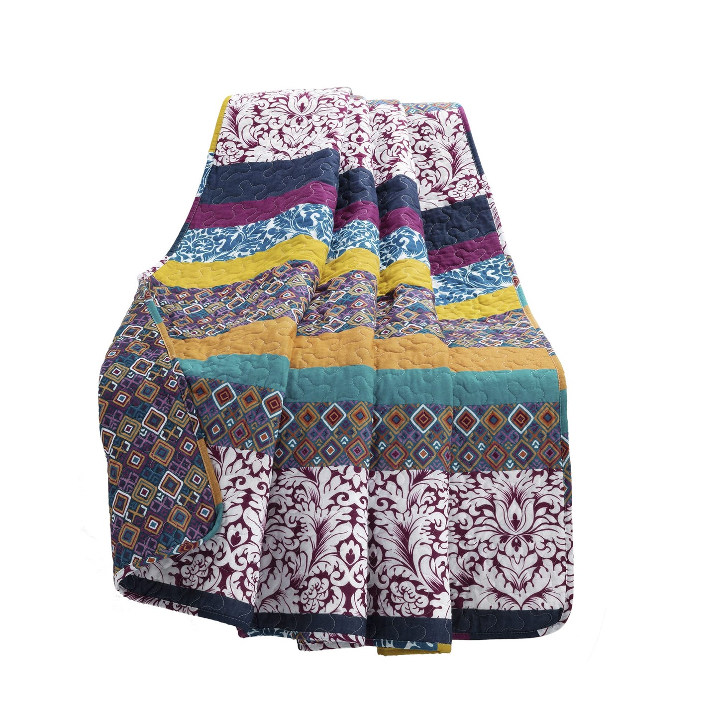 Bohemian Striped Printed Blanket