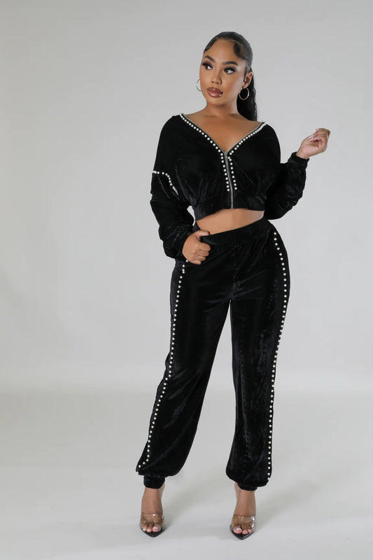 Women's Bolero Trousers Two-piece Set