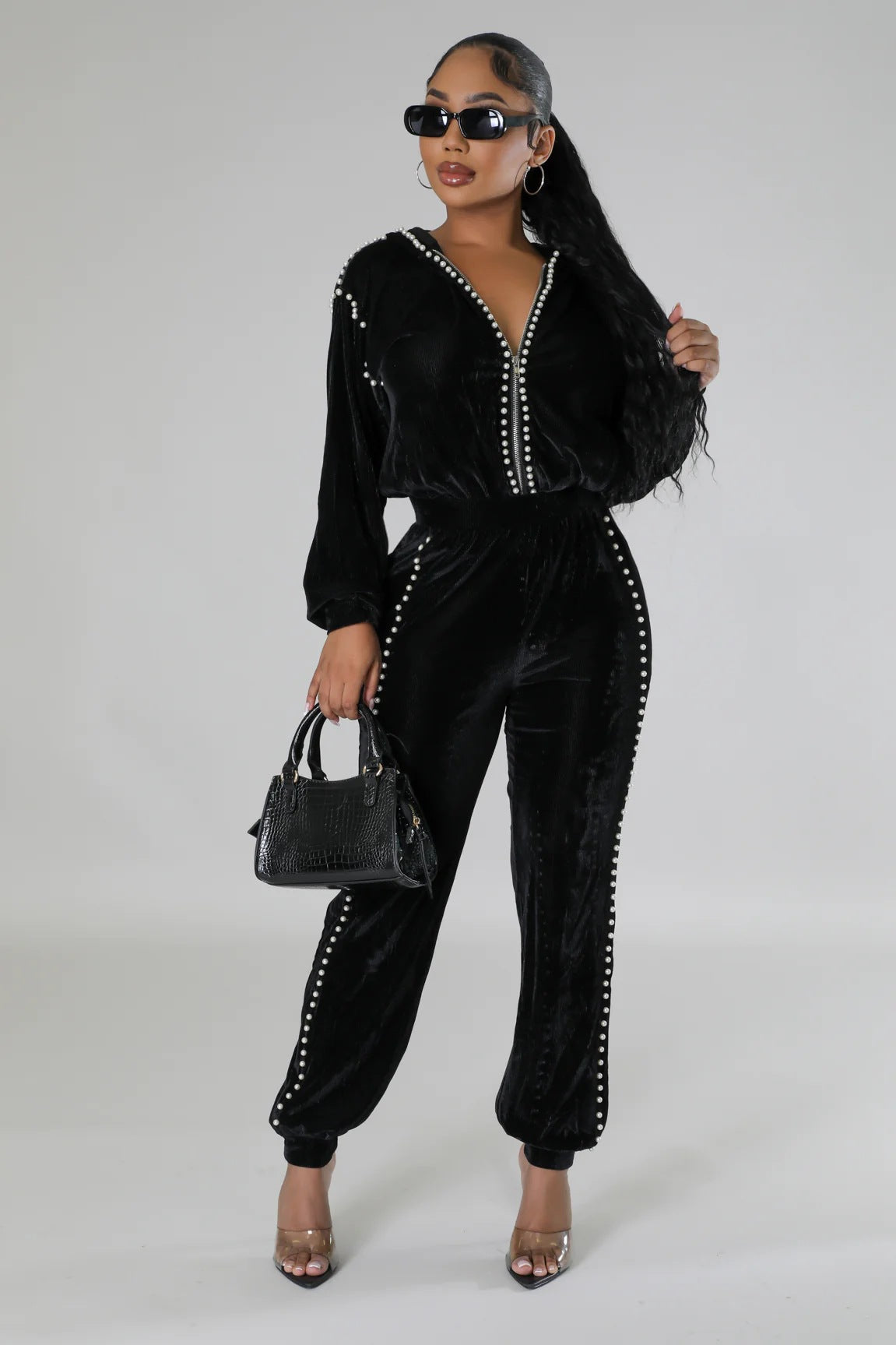 Women's Bolero Trousers Two-piece Set