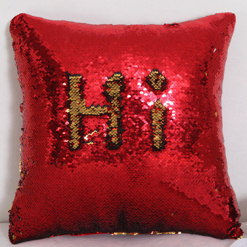 Trendy Pillow Magic Sequin Sofa Pillow Cover Gift
