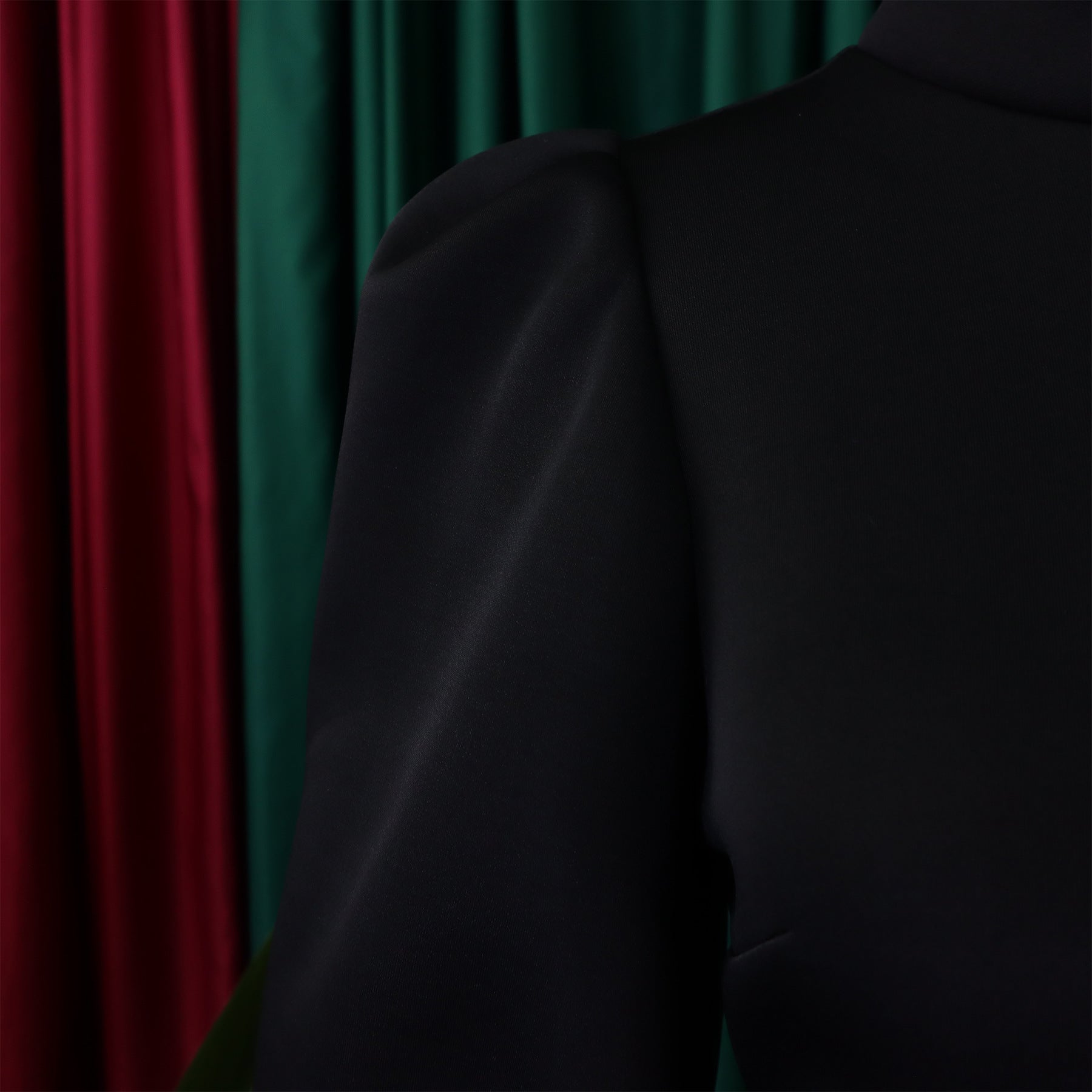 Temperament Socialite High Neck Waist Slimming A-Line Dress Dress