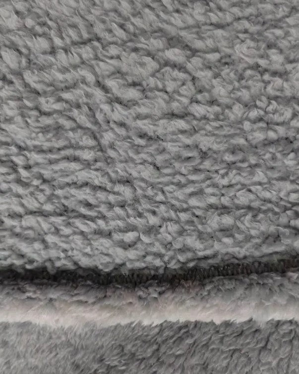 Women's New Loose Long-Sleeved Letter Printed Double-Sided Fleece Pocket Round Neck Hoodie