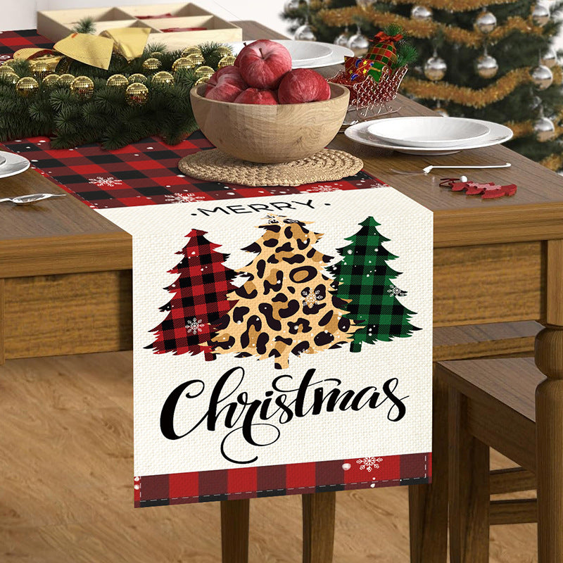 Christmas Print Table Runner
