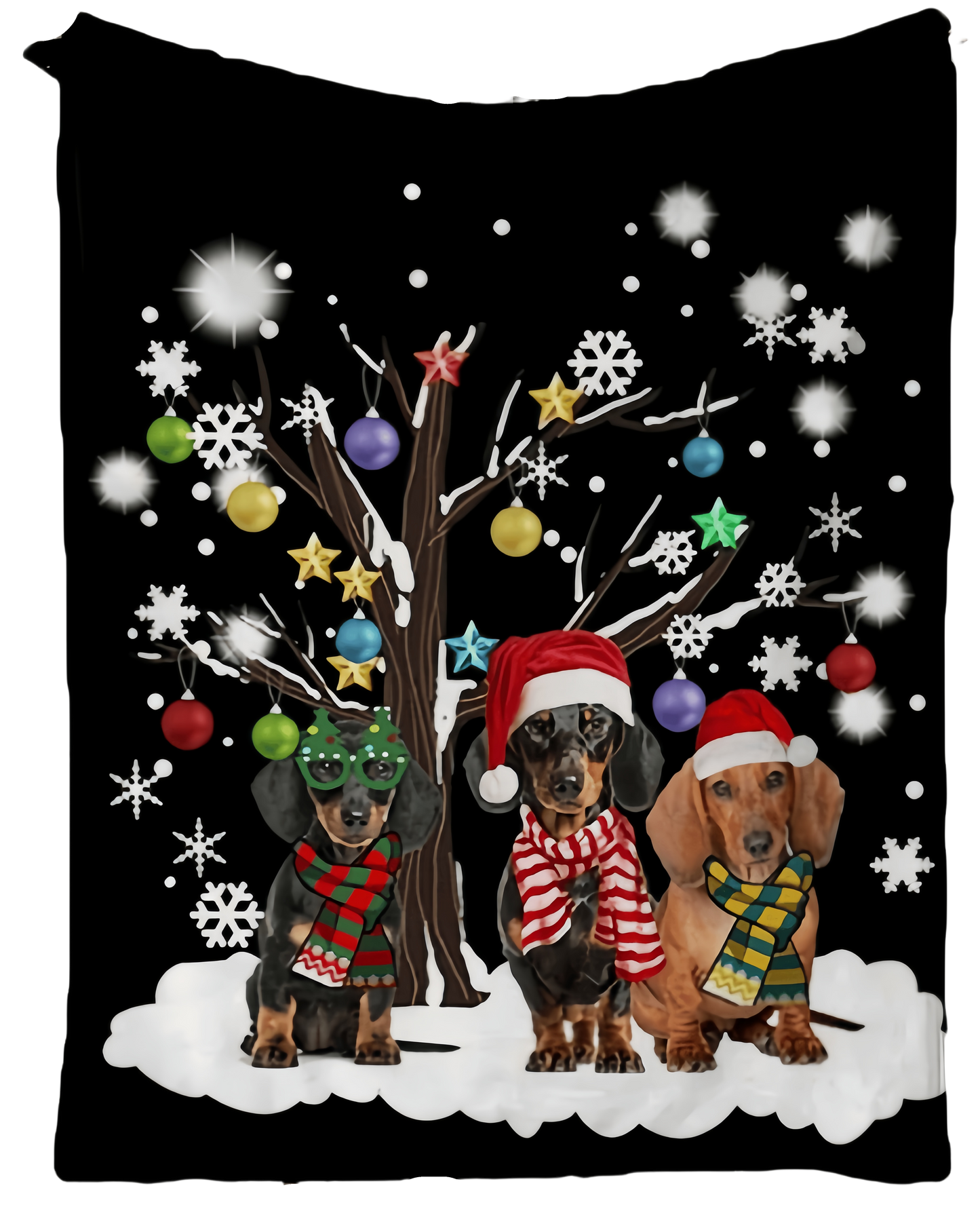 Fashionable And Casual Christmas Print Home Blanket