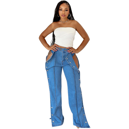 Fashion Casual Detachable Jeans