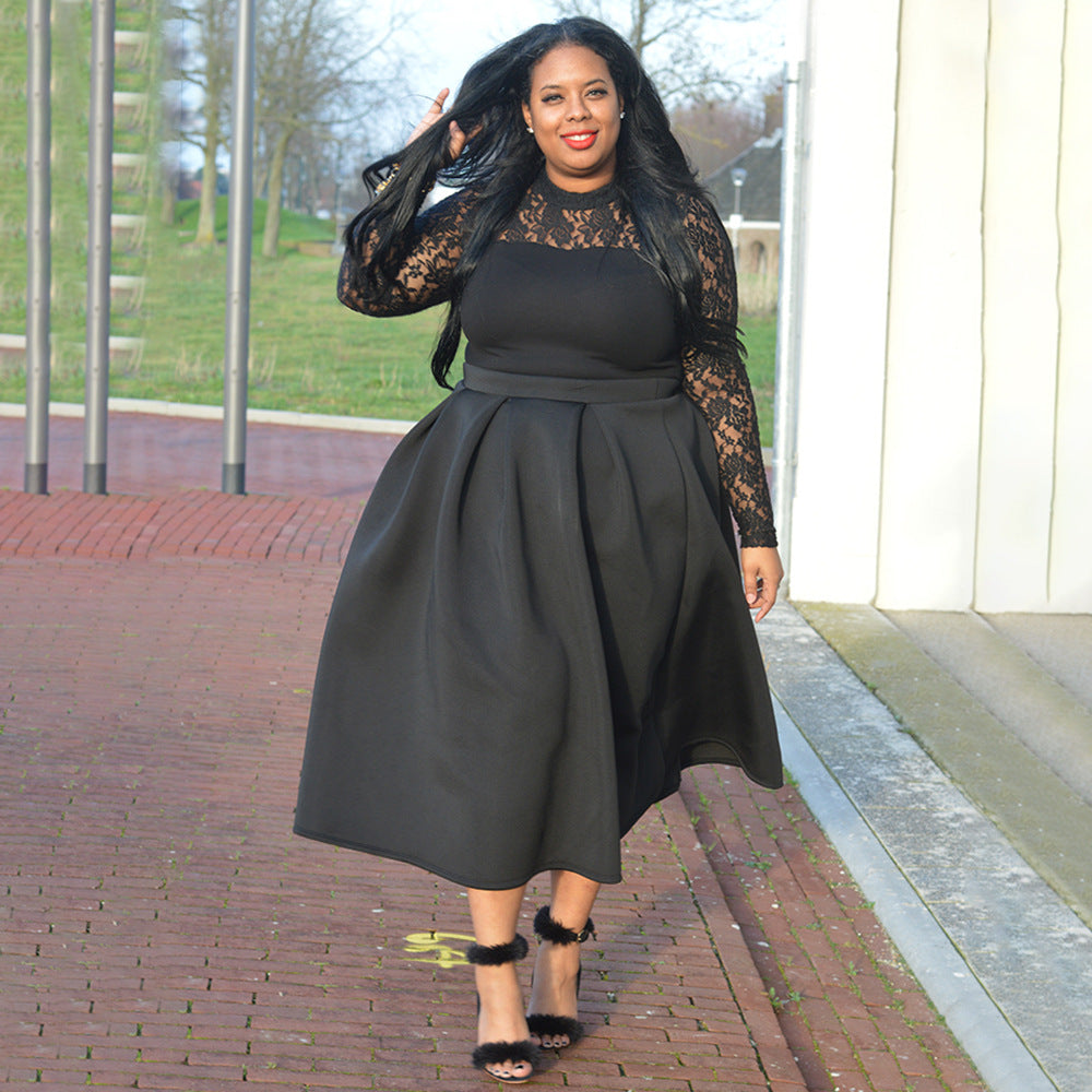 Stylish And Elegant Lace Dress