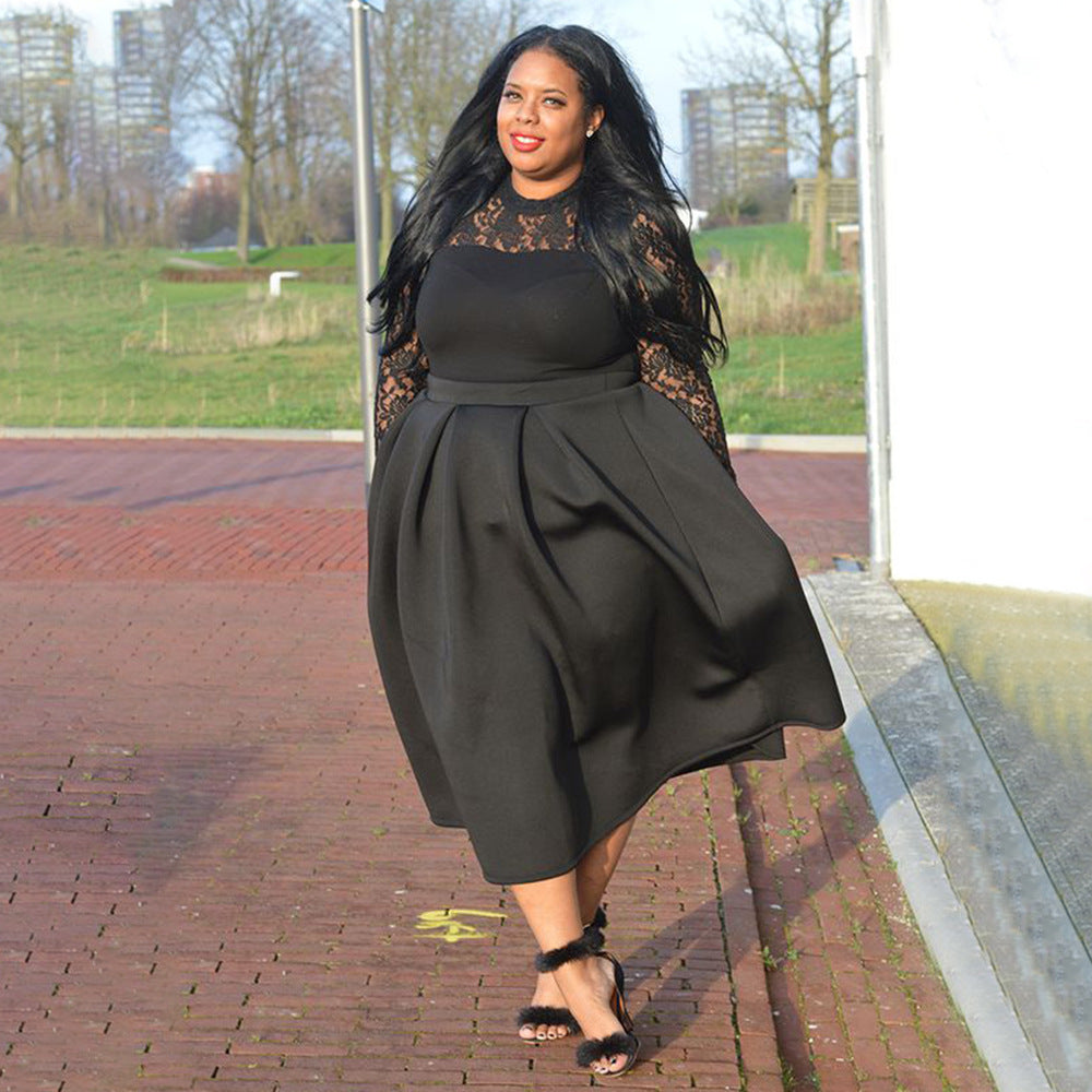 Stylish And Elegant Lace Dress