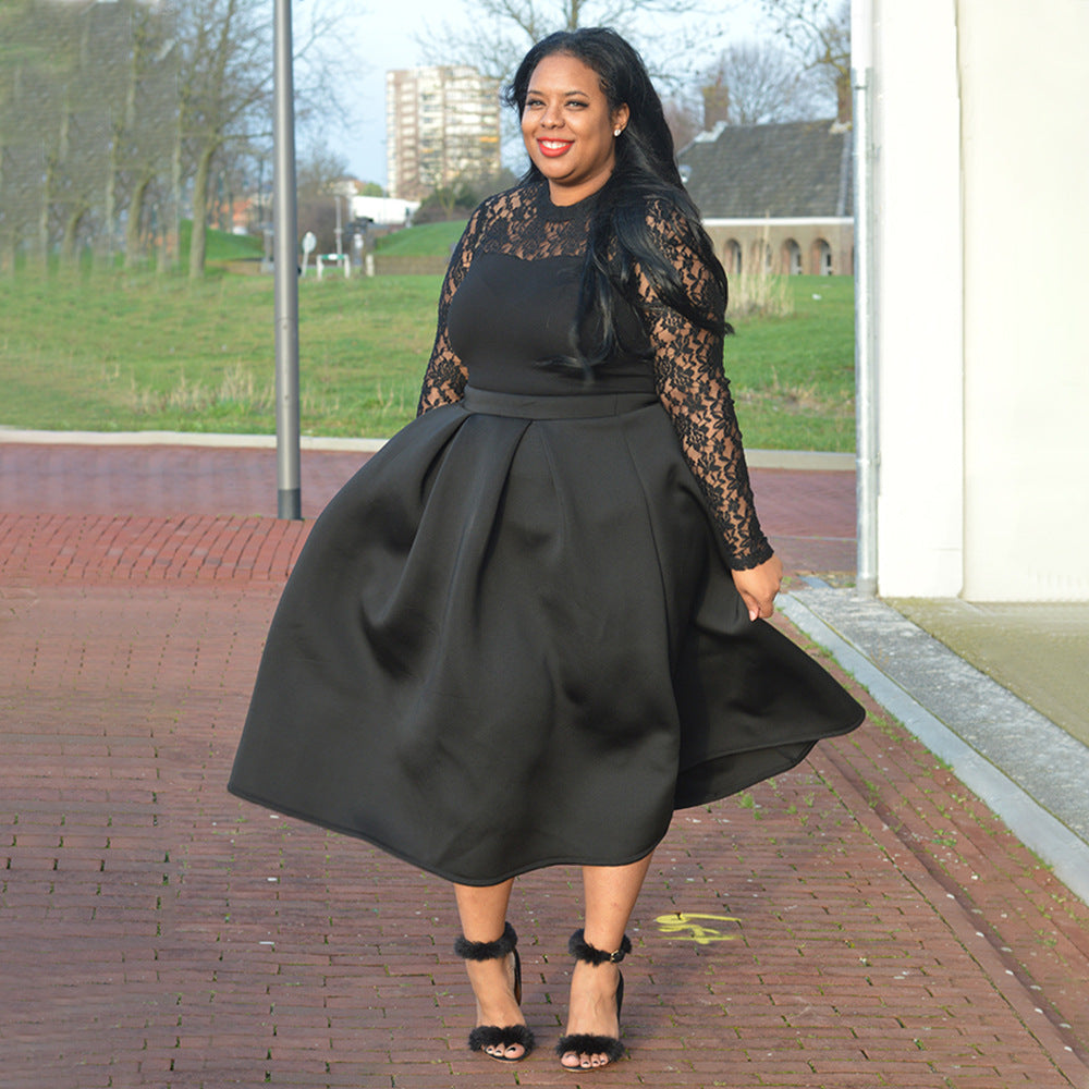 Stylish And Elegant Lace Dress