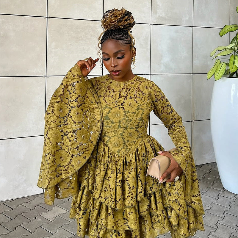 Stylish And Elegant Lace Dress