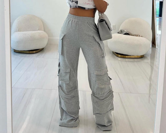 Stylish Casual Pocket Pants