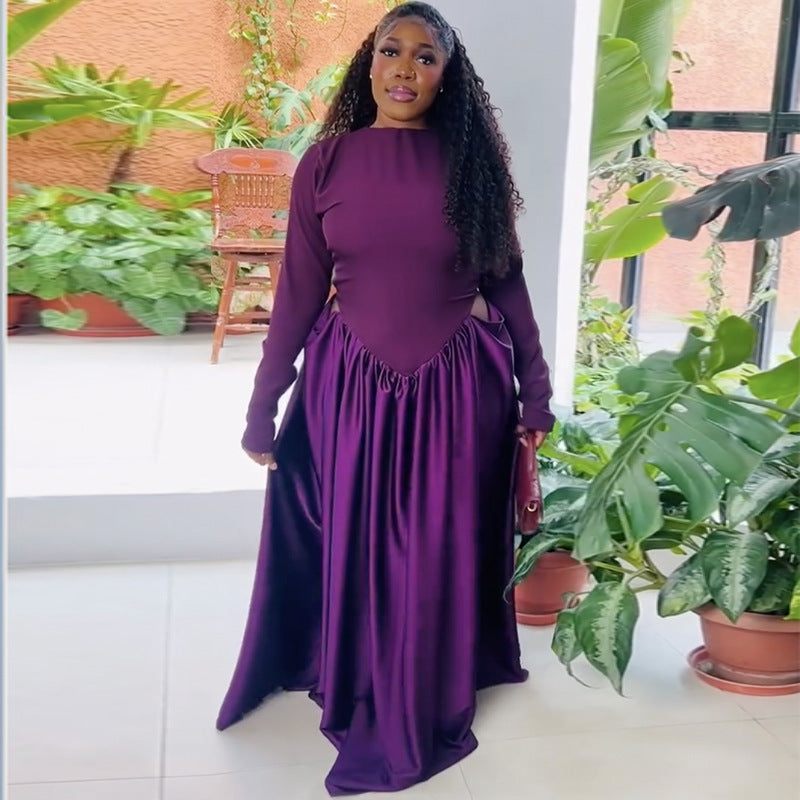 Stylish And Elegant Patchwork Dress