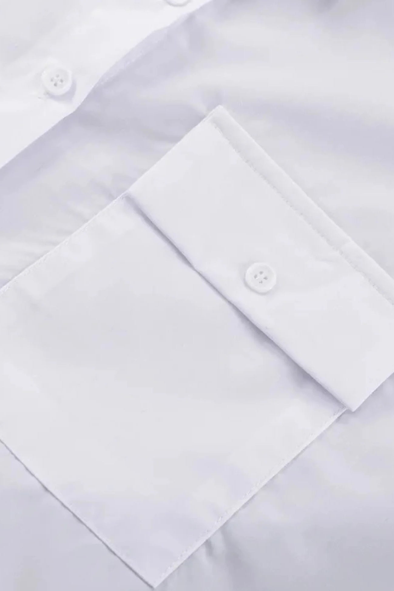 Fashion Exaggerated Shoulder Design Loose Long Sleeved Shirt