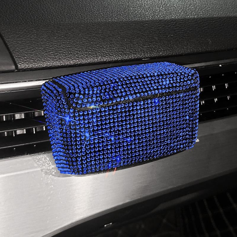7 Colors Bling Bling Car Air Vent Mounting Cigarette Ashtray Holder Cup with Blue Light 2024 - $14.99