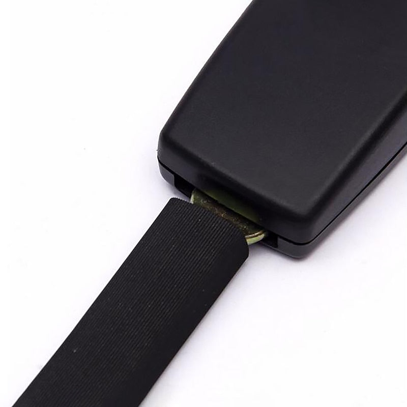 2Pcs Car Auto Seat Belt Extender Extention Buckle Safety Clip 25CM*5CM Universal  Safety Seatbelt Auto Interior Modeling Safety Clip For 21mm Locking