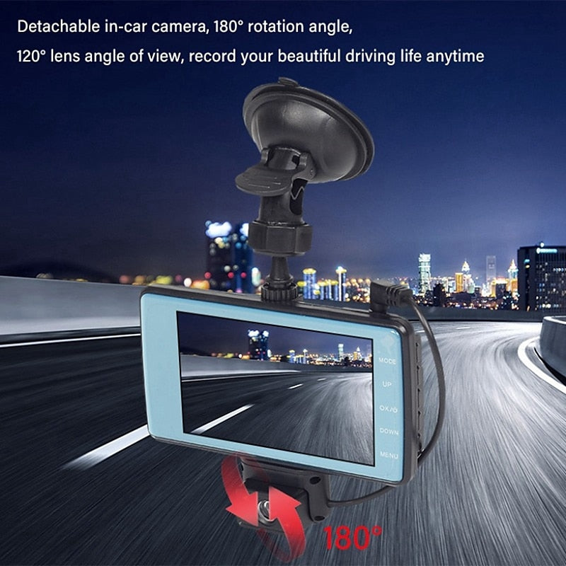 1080p New Design / HD / Boot automatic recording Car DVR 150 Degree Wide Angle 4 inch Dash Cam with Night Vision / motion detection / Loop recording 4