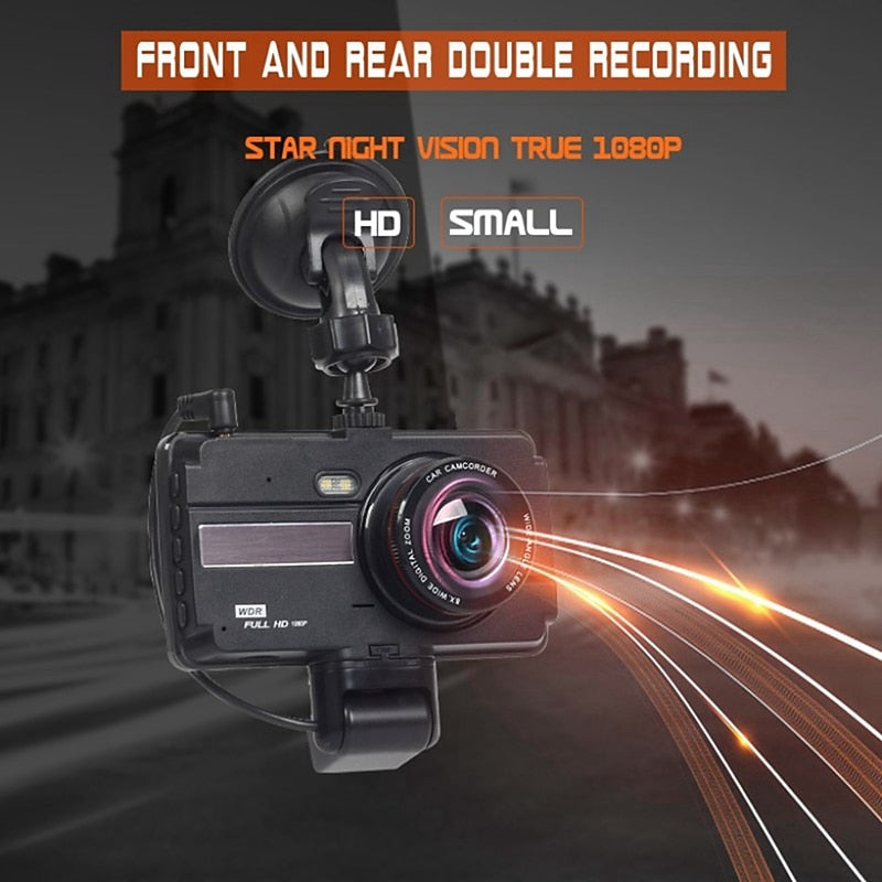 1080p New Design / HD / Boot automatic recording Car DVR 150 Degree Wide Angle 4 inch Dash Cam with Night Vision / motion detection / Loop recording 4