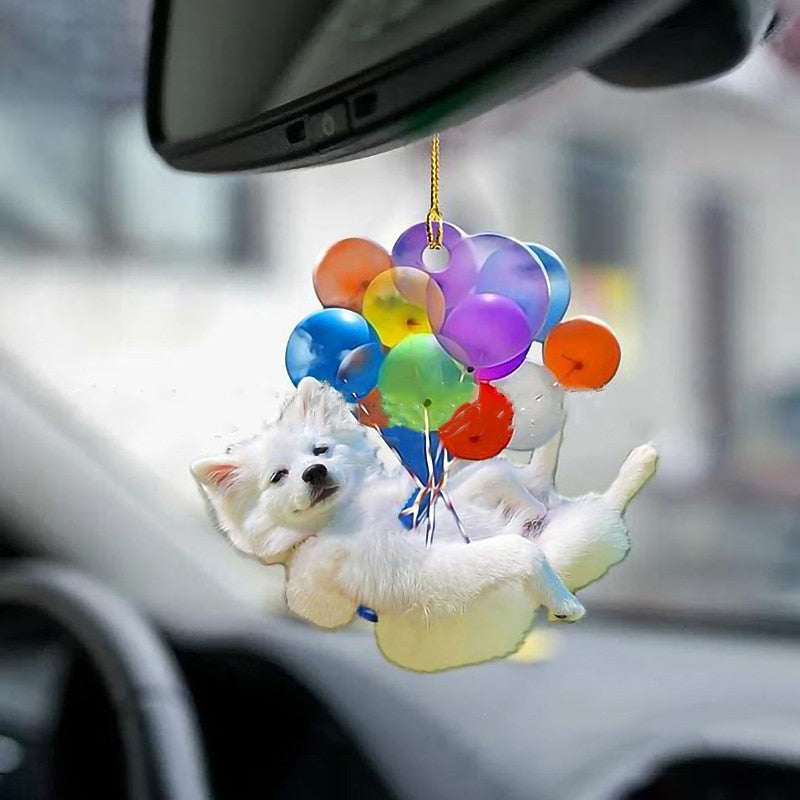 Car Hanging Ornament Rear View Mirror Car Styling Interior Accessories For Car Decoration 2024 - $7.99