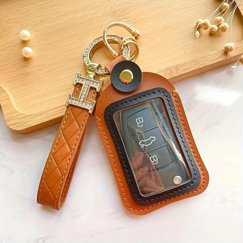 Universal Type Car Key Case Cover Remote Control Protective Cover Key Storage 2024 - $8.99