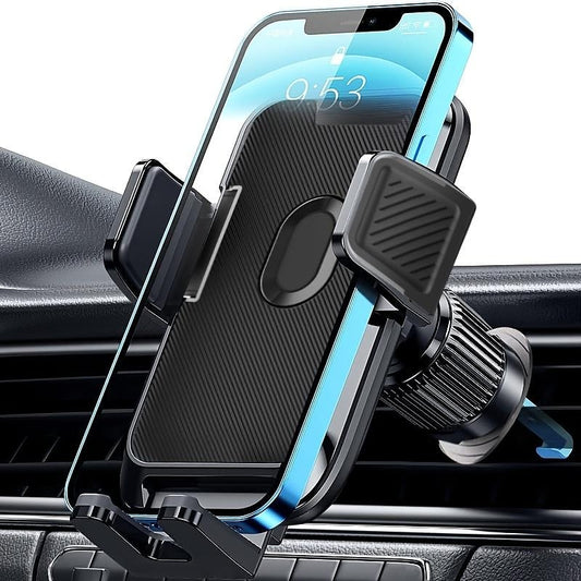 StarFire Mobile Phone Holder For Car Air Outlet 360 Degree Rotation StablePhone Mount Compatible For Android/IOS Suitable For 4-7 Inches Smart Phone B