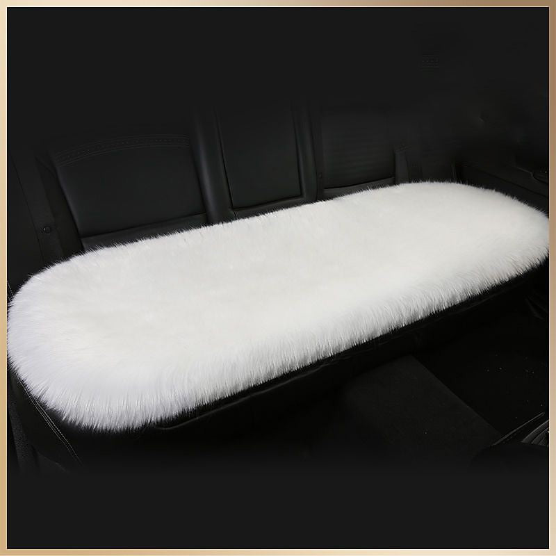 New Fur Car Seat Covers Fiber Faux Auto Seats Cushion Long Plush Winter Warm Seats Mats Universal 12 Colors 2024 - $31.99