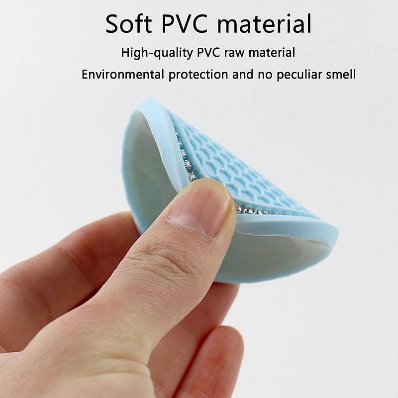 4pcs  Car Coasters PVC Texture Soft Glue Portable Anti-slip Cup Holder Mat Anti-deform Comfortable Touch Car Interior Accessories 2024 - $6.99