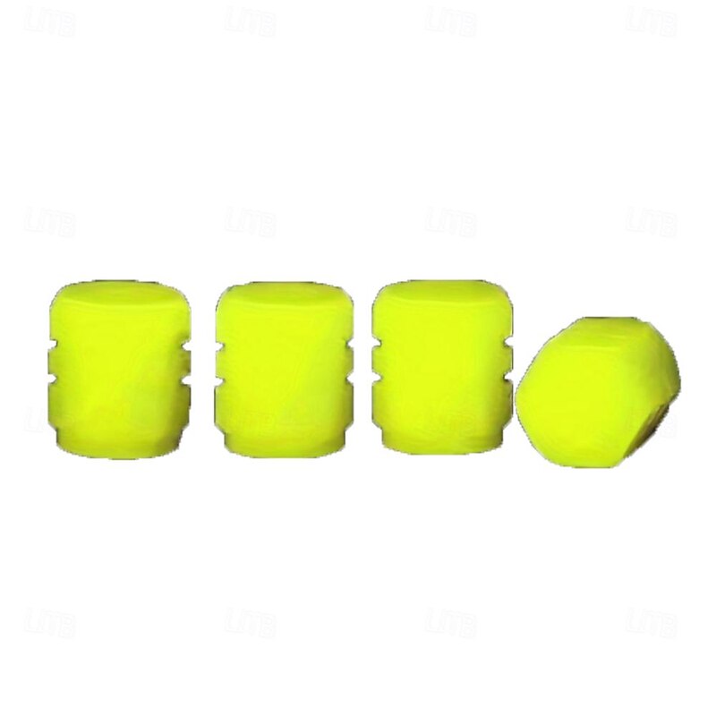 Starfire Car Luminous Valve Valve Green Pink Blue Yellow Car Tire Valve Cap Motorcycle Valve Core Glow 2024 - $11.99