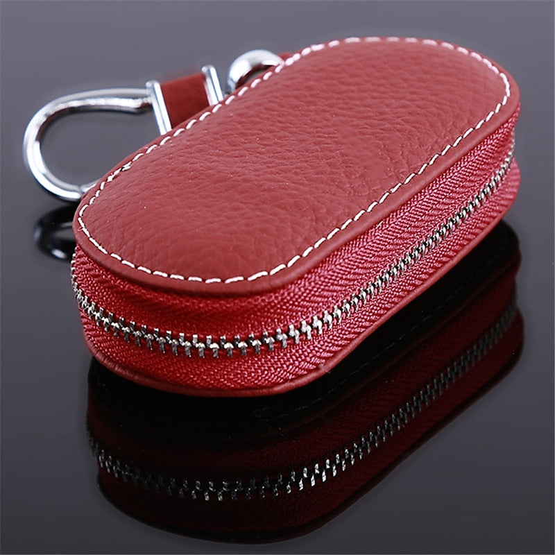 1PC Men Key Holder Housekeeper Car Key Wallets Keys Organizer Women Keychain Covers Zipper Key Case Bag Unisex Pouch Purse 2024 - $7.99