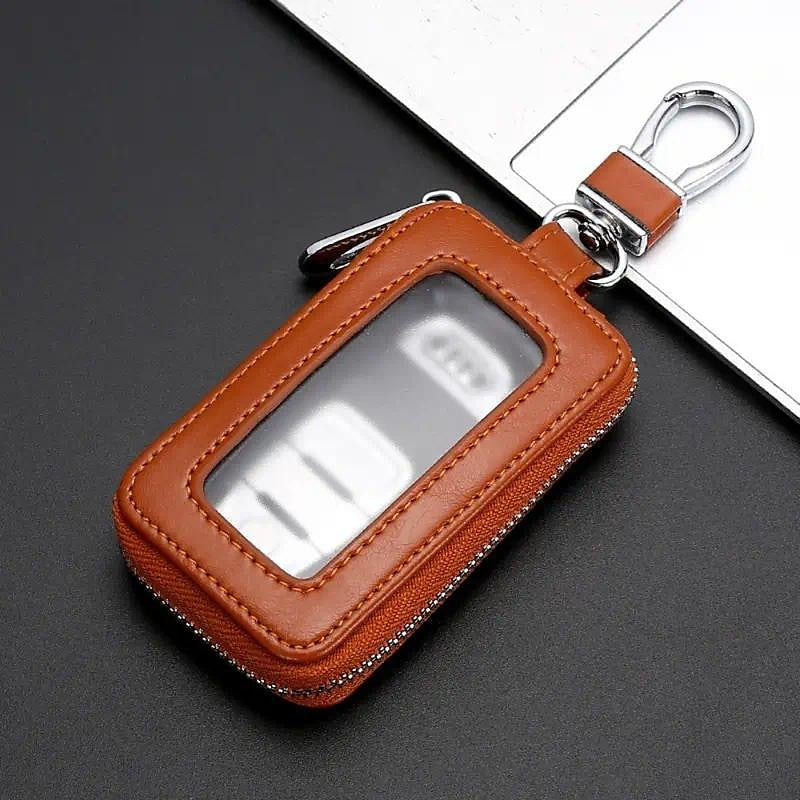 Versatile Universal Key bag Convenient Car Key Key bag Zipper Remote Control Access Key Bag 2024 - $7.99