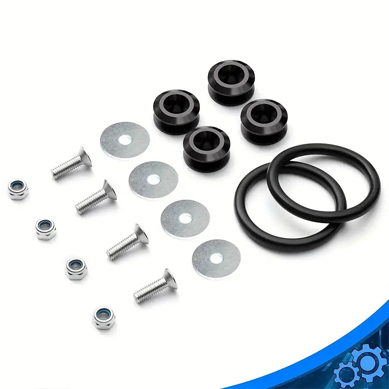 Aluminum Alloy Car Bumper Trunk Fender Cap Fixed Screw Reinforced Washer Black 2024 - $6.99
