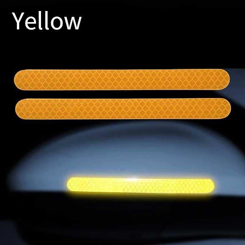 4Pairs Car Stickers Reflector Rearview Mirror Reflective Tape Car Accessories Exterior Reflex Tape Reflective Strip 2024 - $7.99