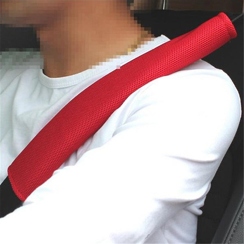 StarFire 2Pcs Breathable Car Safety Belt Cover Seat Belt Pad Sandwich Seat Belt Shoulder Pads Auto Seatbelt Shoulder Protective Strap Pad 2024 - GBP £