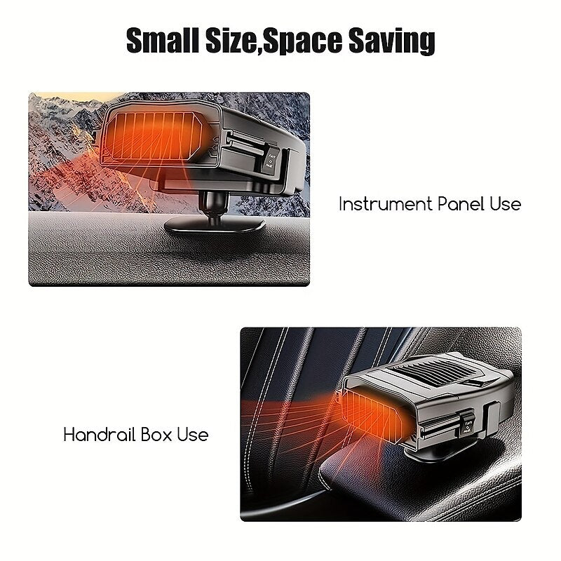 Starfire New Car Heater 12v Electric Heater Household Automotive Supplies Heater Defrosting Snow Defogging Heater 2024 - $14.99