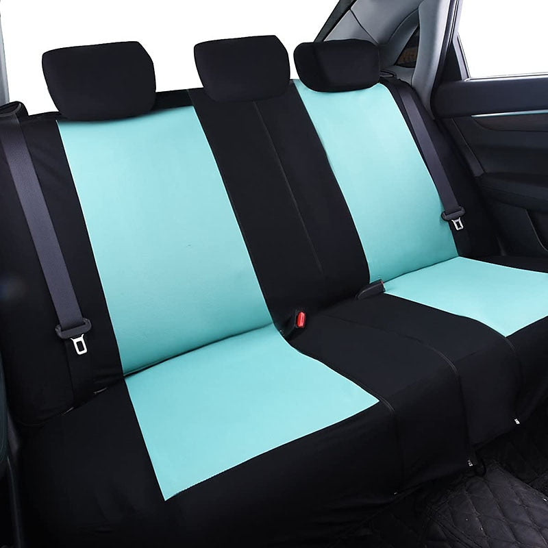 StarFire 9pcs Line Rider Universal Car Seat Cover 100% Breathable with 5mm Composite Sponge Inside 7 Colors Optional 2024 - $27.99