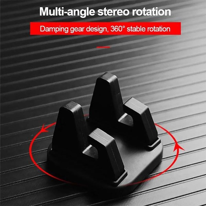 Dashboard Cell Phone Holder Car Phone Mount Vertical Horizontal 360 Degrees Rotate Dash Cell Phone Holder For Car 2024 - $6.99