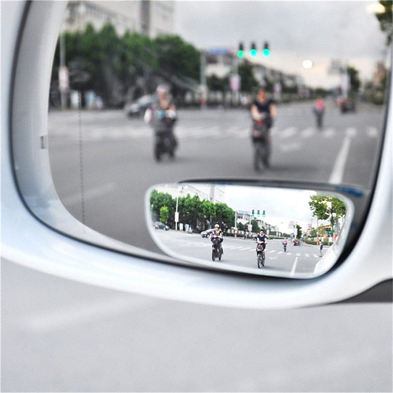 2PCS Wide Angle Reverse Mirror Blind Spot Car Rearview Mirror 360 Degree Car Mirror Auxiliary Mirror Blind Spot Mirro 2024 - $6.99