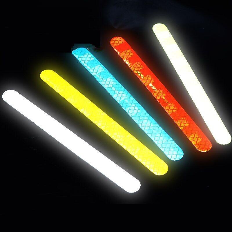 4Pairs Car Stickers Reflector Rearview Mirror Reflective Tape Car Accessories Exterior Reflex Tape Reflective Strip 2024 - $7.99